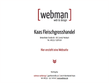 Tablet Screenshot of kaas-fleischgrosshandel.com